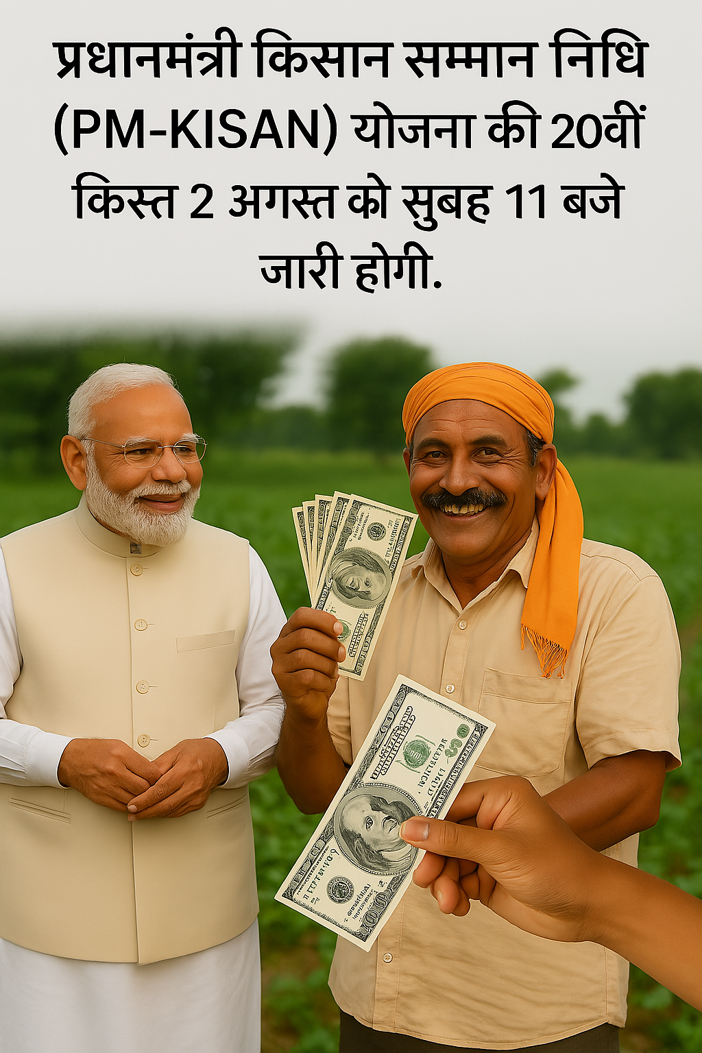 PM Kisan 20th Installment Date 2025